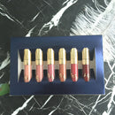 6 Colors Lasting Mat Lipgloss Set Lipstick Lips Tint Pigment Makeup Cosmetics