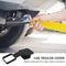 1/2pcs 2"" Trailer Hitch Cover Plug Protector Tube Cap Replacement Accessory