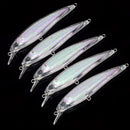 Lot 5pcs Blank Lure Bait Unpainted Crank bait Hard 11cm/11.7g Fishing G7U8