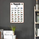 Home Weatherproof Retro Chic Motorcycle Sign Iron Painting Wall Drawing Templ