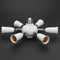 Adjustable E27 Splitter 7 Heads Lamp Base LED Bulb Adapter Holder Socket Newly