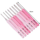 Set with Case Knit Weave Knitting Needles Assorted Crochet Hook Yarn Needles