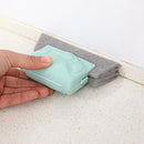 Window Gaps Crevices Groove Corners Scouring Window Cleaning Brush (Green) Newly