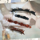 Barrettes Double Bangs Hairstyle Hairpin Doul Layer Hair Clips Styling Clip