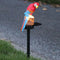 LED Solar Lights Parrot Waterproof Lawn Stakes Lamps Garden Decor (Red) Newly