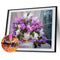 5D DIY Full Square Drill Diamond Painting Flower Pattern Mosaic Kit Home Cr