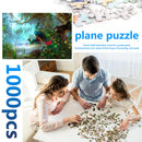 1000pcs DIY Flower Peafowl Puzzle Educational Learning Assembling Jigsaw Toys