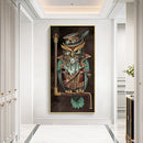 5D DIY Owl Diamond Painting Full Round Drill Rhinestone Home Decoration Craft