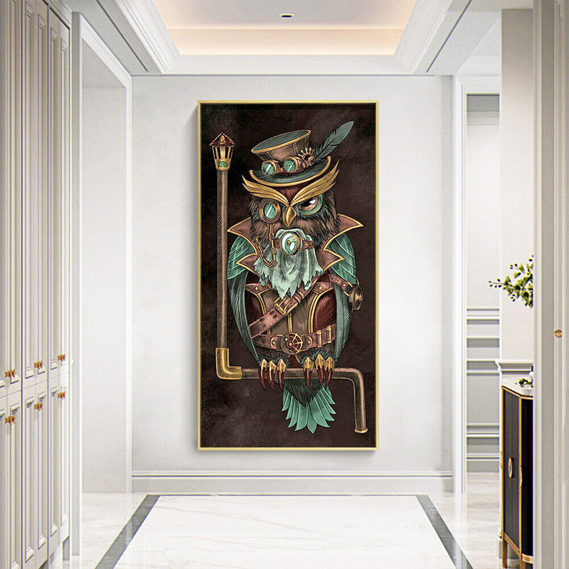 5D DIY Owl Diamond Painting Full Round Drill Rhinestone Home Decoration Craft