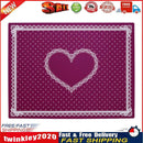 Heart Folding Washable Silicone Lace Dot Nail Art Hand Pad Manicure Mat(C) Newly