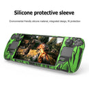 Anti-slip Game Console Silicone Protective Case for Steam Deck (Camo Green)