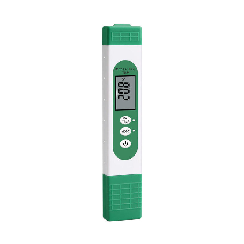 Water Quality Tester Pen EC S.G Salinity Temp Tester for Household Drinking