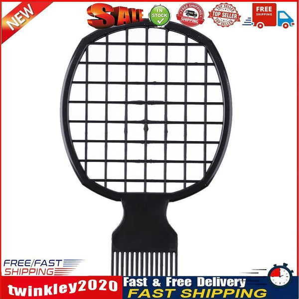 Double End Hair Twist Comb Pro Curly Afro Dirty Braid Twisted Tool (Black) Newly