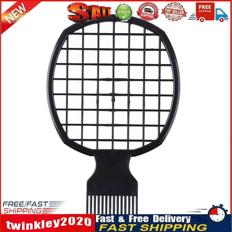 Double End Hair Twist Comb Pro Curly Afro Dirty Braid Twisted Tool (Black) Newly