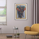5D DIY Special Shape Diamond Painting Elephant Cross Stitch Craft Needlework Kit