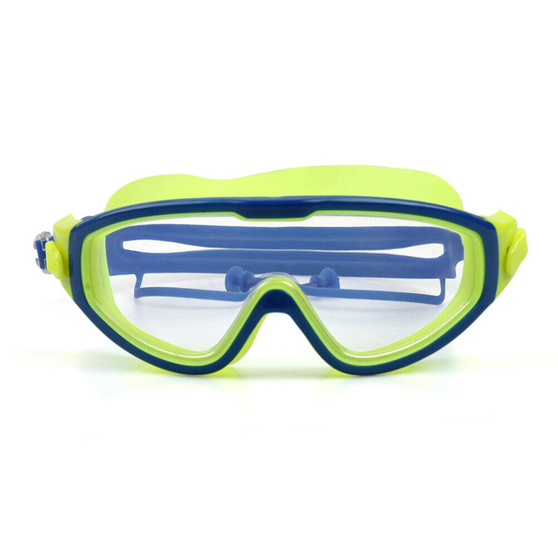 Children Goggles Waterproof Anti-fog Swimming Snorkeling Glasses (Green) Newly