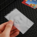 Office Supplies Business Card Case Translucent ID Card Holder Protection Sleeve