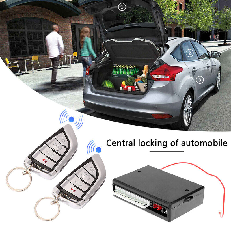 Car Remote Central Door Lock Kit Auto Keyless Entry Alarm System 405/T304 Newly