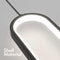 Minimalist Pendant Lamp Nordic Bedroom Bedside Chandelier Lights (White)