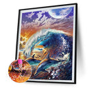 Animal Diamond Painting Kit Full Round Drill DIY Wall Crafts Mosaic Home Pict