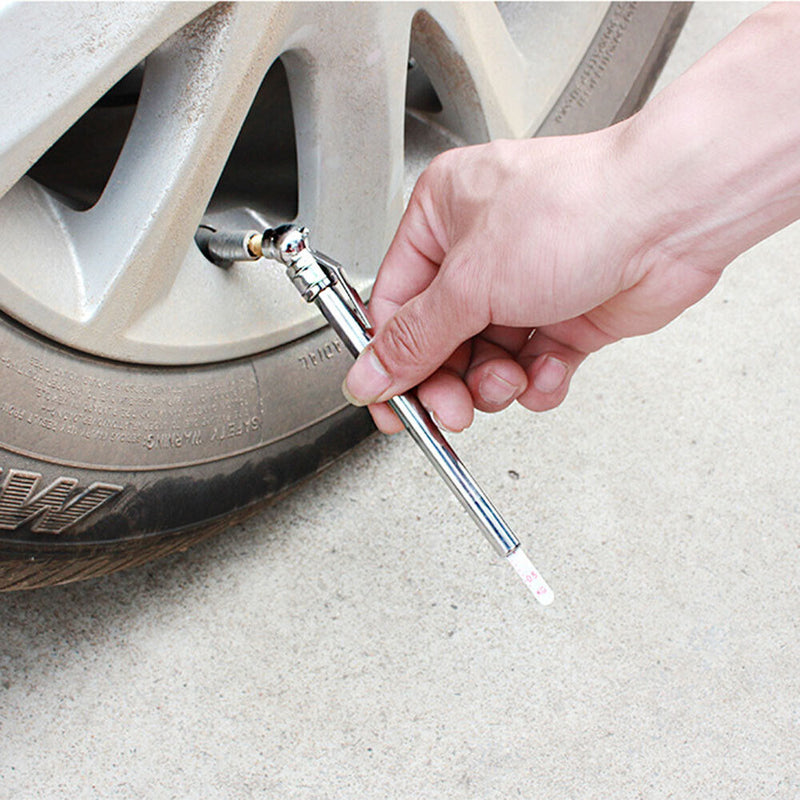 Stainless Steel Pen Shaped Mini Tire Pressure Monitor Car Air Pressure Barometer