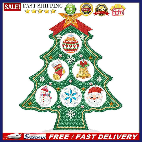 Special Shaped Diamond Mosaic Craft Christmas Theme Rhinestone Embroidery Cra