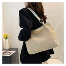 Straw Totes Shoulder Bag Women Korean Retro Large Capacity Summer Woven Handbag