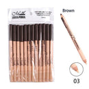 3 Color Double Head Eyeliner Waterproof Eye Brow Pen Make Up Cosmetic (03