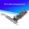 4 Ports USB PCI Controller Cards 480Mb/s PCI to USB 2.0 Expansion Card Newly