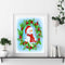 Xmas Snowman Oil Paint By Numbers DIY Coloring Picture Kits for Adults Children