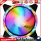 120mm Fan Colorful Computer Case Fans Cooling Cooler Radiator 11 Blades Newly