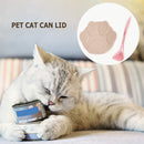 Pet Food Can Cover Silicone Dog Cat Food Storage Fresh Lid Seal Cap (Pink) Newly