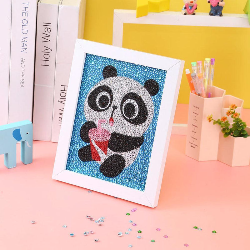 5D DIY Full Drill Diamond Painting Cartoon Special Shaped Kids Embroidery Gift