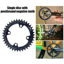 94+96BCD MTB Bicycle Crank Round Chainring Chain Wheel Crankset Plate (38T)