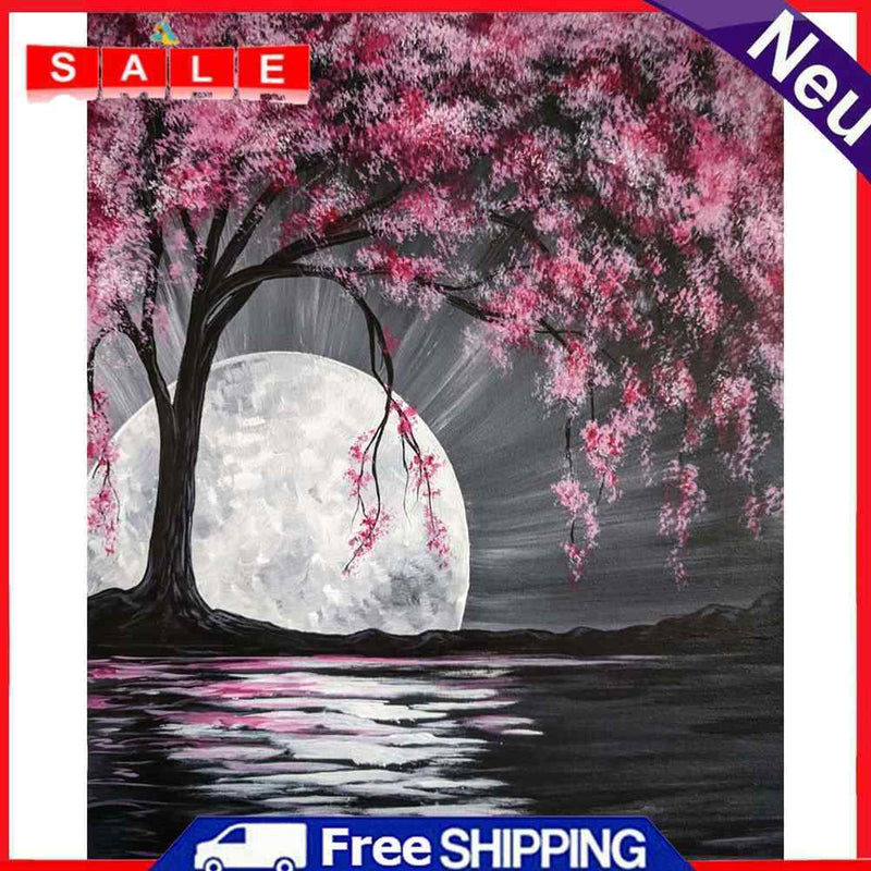 Mosaic Kit Picture 5D DIY Round Diamond Painting Decor Drill Point Handicraft