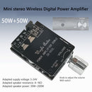 ZK-502L Dual Channel Digital Power Amplifier Board Wireless BT5.0 Stereo Amp