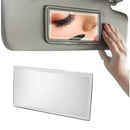Car Sun Visor Vanity Mirror Car Vanity Mirror, Self Visor Adhesive O6Z1