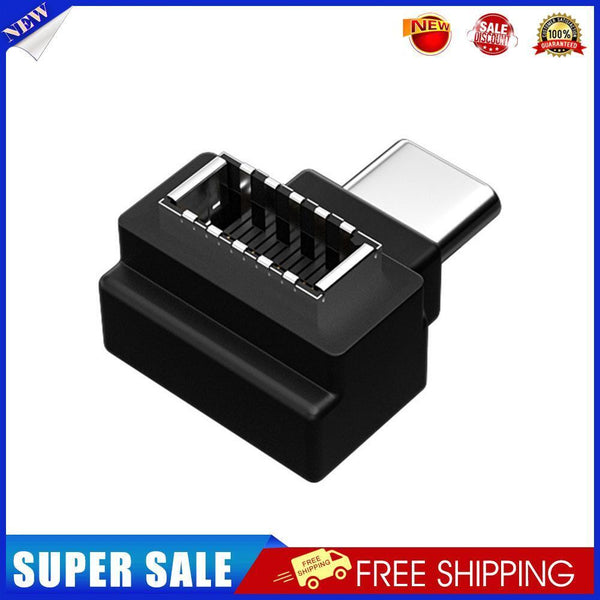 Motherboard Type E to Type C Adapter Desktop Computer PC Connector Part (D)