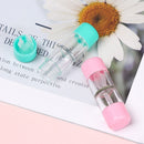 Color Plastic Bottle Tube Soaking Box Contact Lens Case Travel Glasses Holder