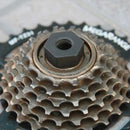 Bicycle Freewheel Remover Tool Disassembly Cassette Lockring Repair Tool Newly