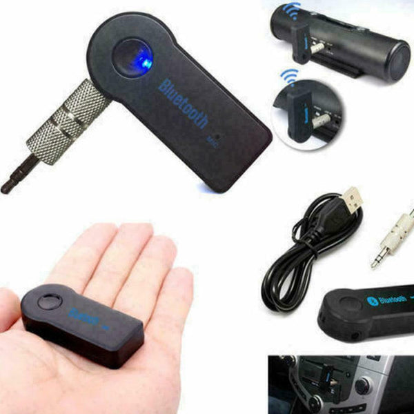 3.5mm USB Wireless Bluetooth Aux Stereo Audio Music Car FT Mini Receiver A hot.