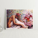 DIY Paint By Number Kit Sexy Woman Acrylic Paint Household Decor Art Craft Gift