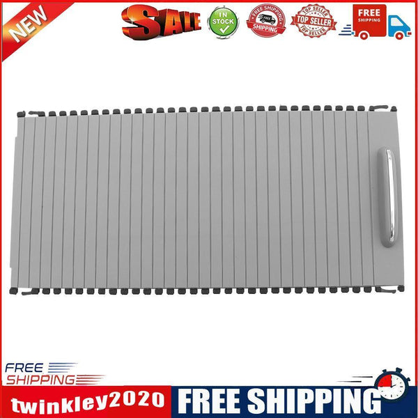 Car Console Cover Cup Plate for Mercedes Benz C E Class W204 W212 (Grey)