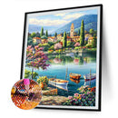 5D Diamond Painting Outdoor House Full Square Drill DIY Crafts Mosaic Picture