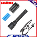 2500 Lumens T6 LED Diving 80M Underwater Lamp Waterproof LED Flashlight Fla
