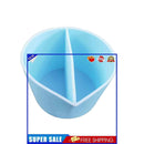 #A Split Color Mixing Cups for Paints - Acrylic Paint Pour Cup Color Dividers