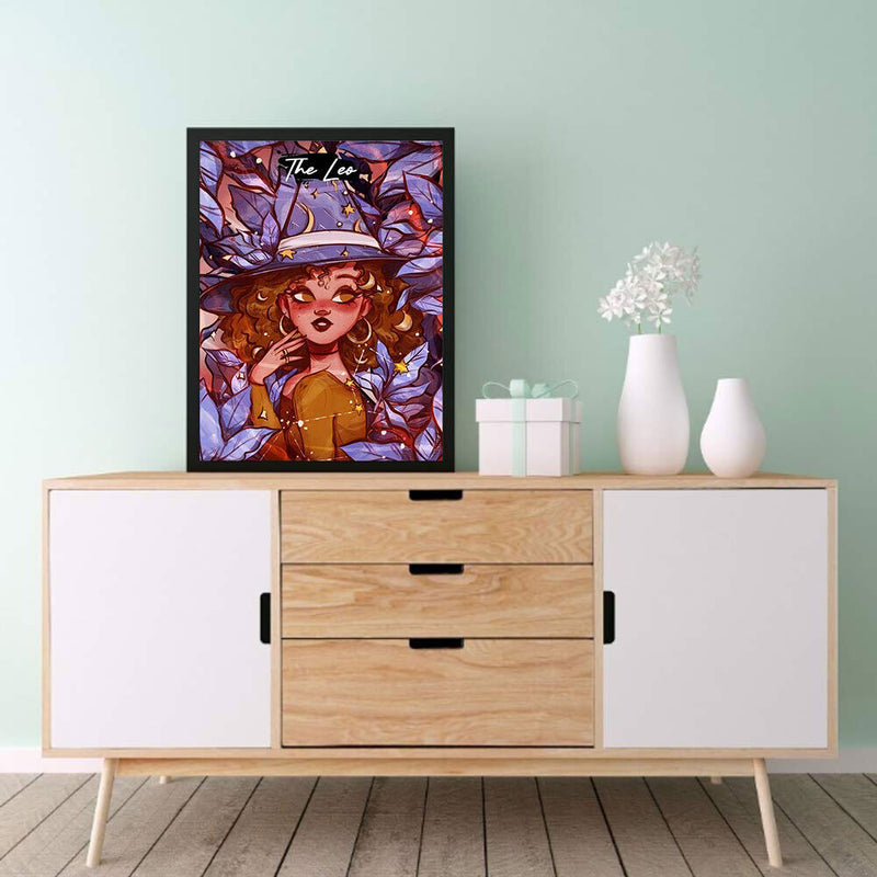 5D DIY Diamond Drawing Constellation Girls Kits Full Round Drill Decor (sz2089
