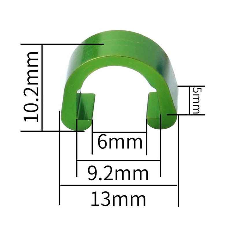 Derailleur Lines Case C Shape Clips Brake Cable/Line Buckles C-buckle Clasps