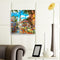 Paris Street Oil Paint By Numbers Kits Canvas DIY Picture Hand Painted Wall Art