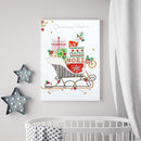 5D DIY Special Shaped Diamond Painting Sled Cross Stitch Mosaic Kits Needlework